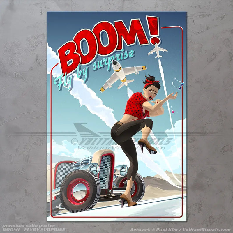 Pinup BOOM! - FLY BY SURPRISE