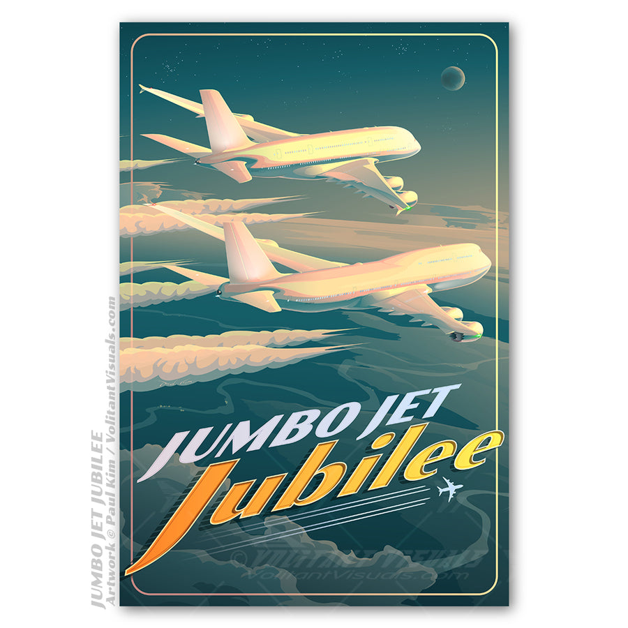 JUMBO JET JUBILEE - 747 and A380