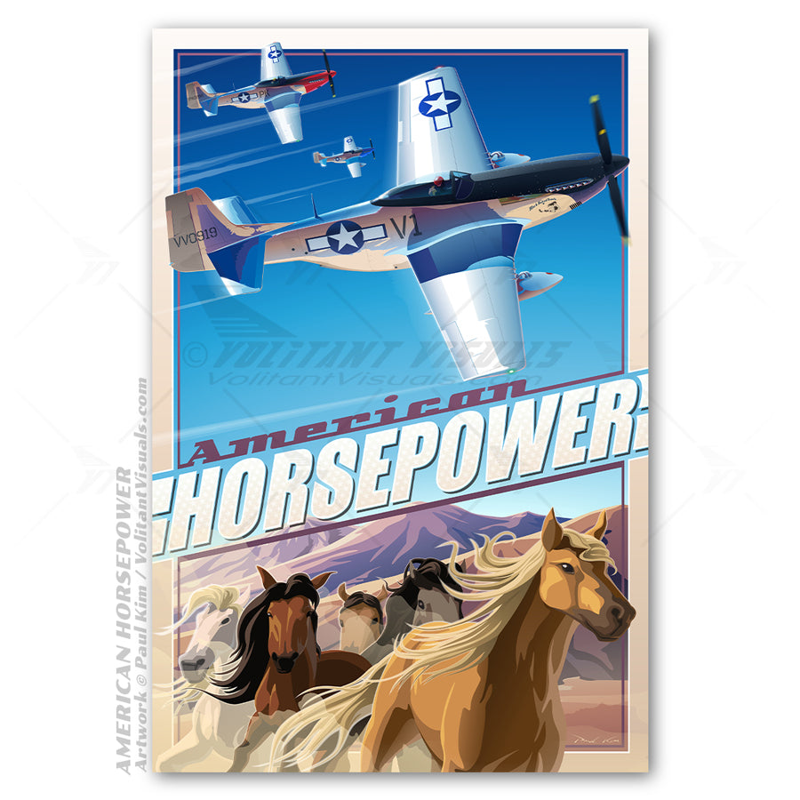 AMERICAN HORSEPOWER - P-51 Mustang