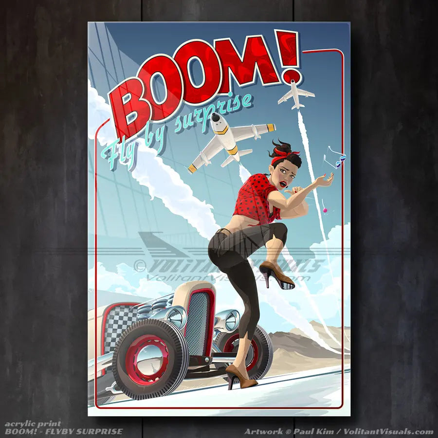Pinup BOOM! - FLY BY SURPRISE
